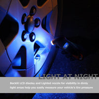 New Digital Tire Pressure Gauge Backlight LCD