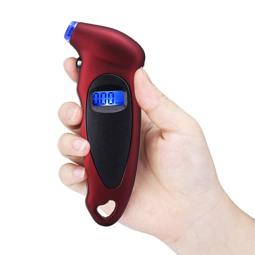 New Digital Tire Pressure Gauge Backlight LCD