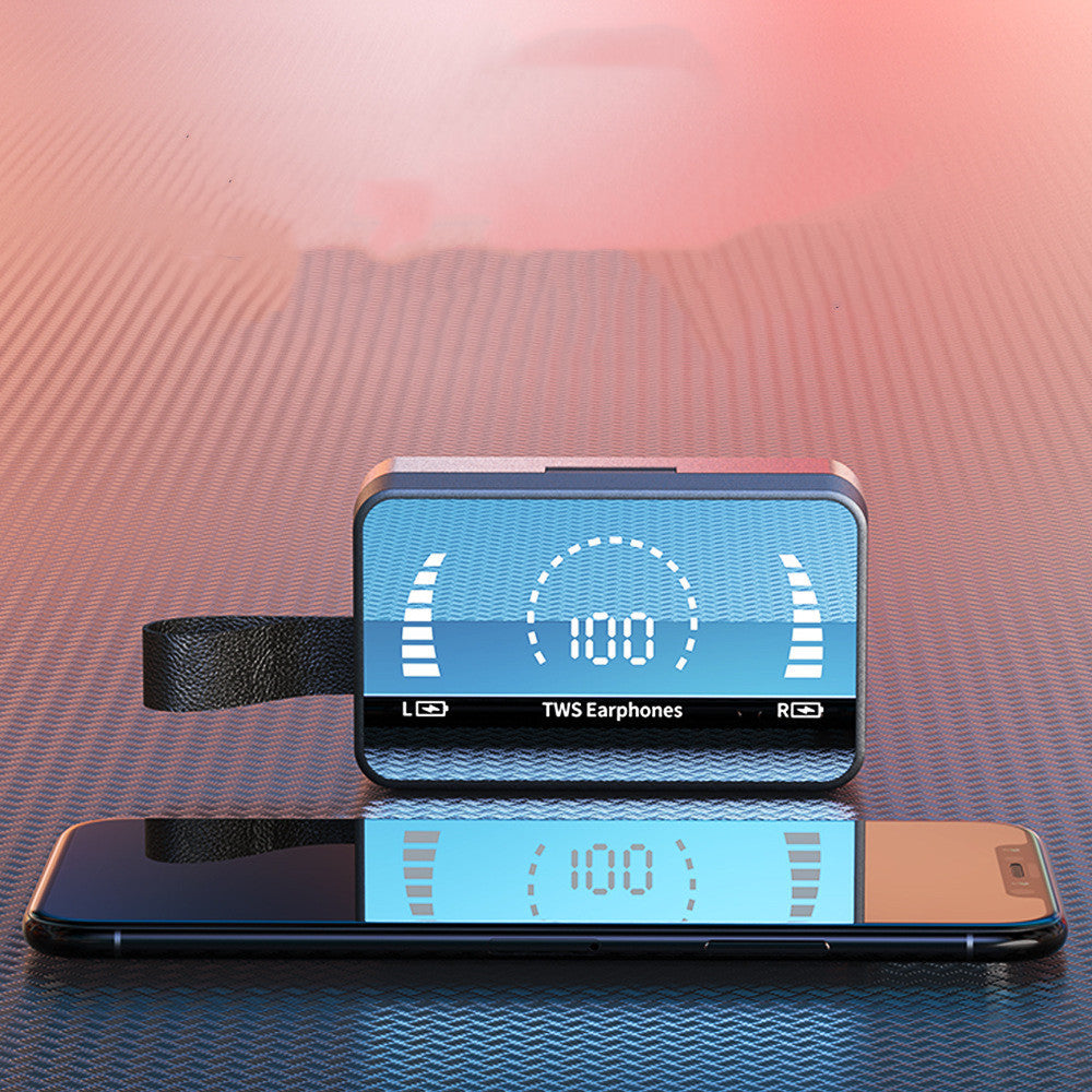 Bluetooth 5.0 Waterproof Earbuds with Mic & 3500mAh Charging Case