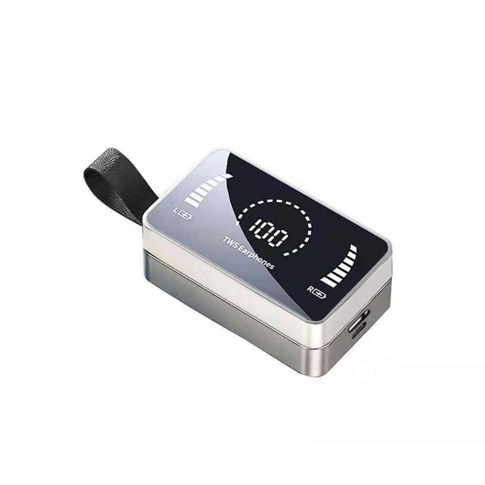 Bluetooth 5.0 Waterproof Earbuds with Mic & 3500mAh Charging Case