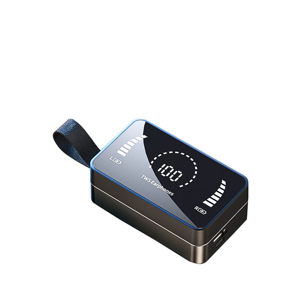 Bluetooth 5.0 Waterproof Earbuds with Mic & 3500mAh Charging Case