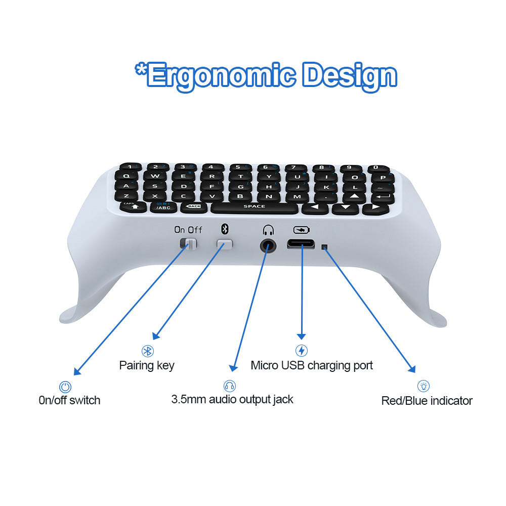 Wireless Controller Keyboard for PS5