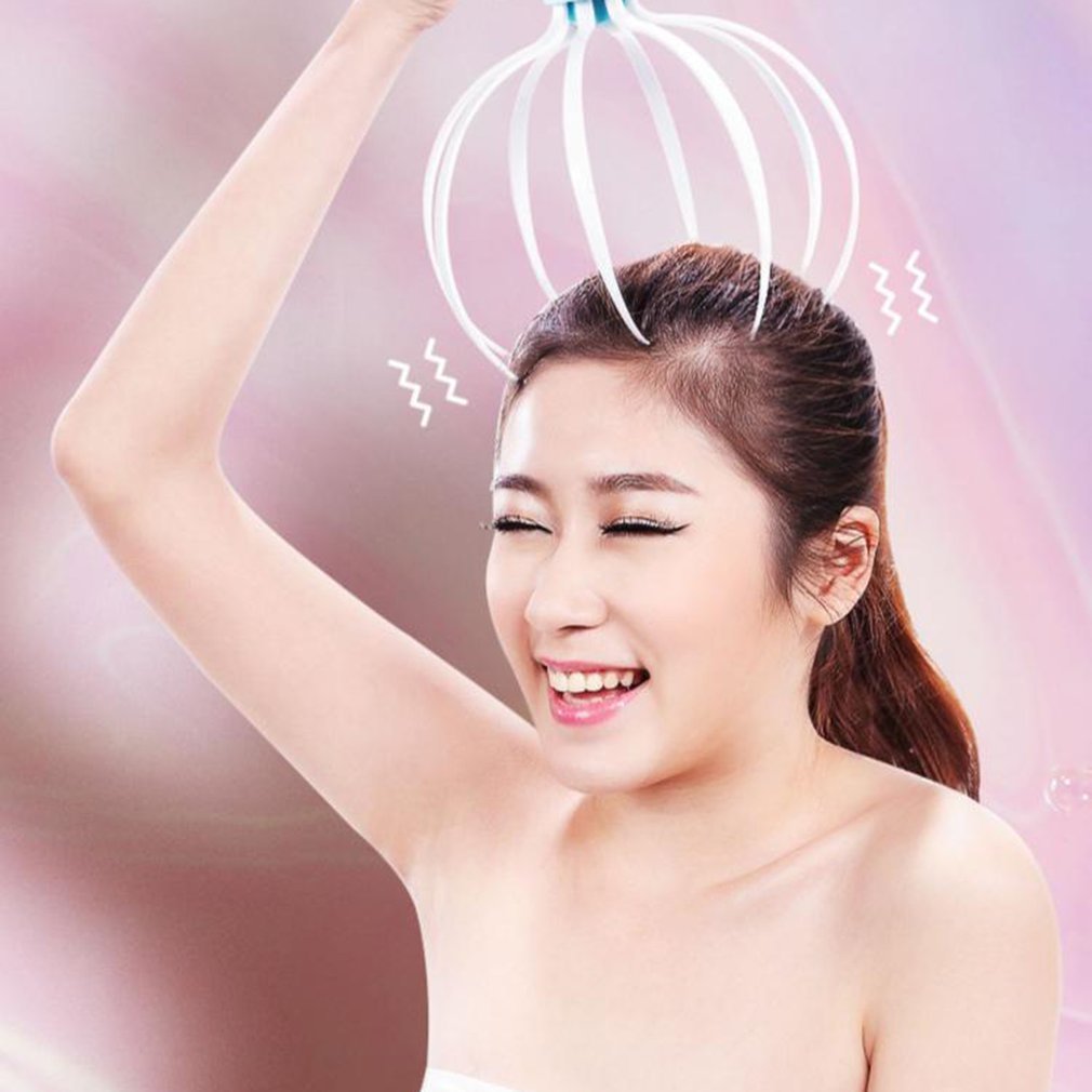 Head Massager Scalp Vibration Massage Eight Claw