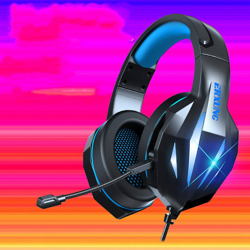 Headset Gaming With Luminous Wired Gaming Headset
