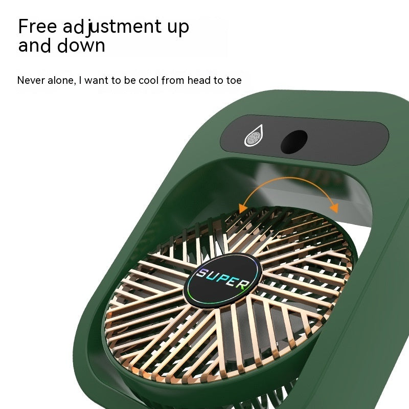 USB Rechargeable Air Conditioning Fan Desk