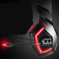 K1-B Gaming Headset with LED and Microphone