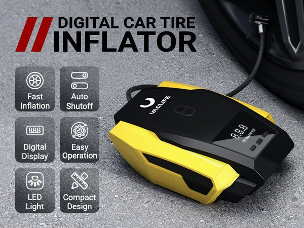 VacLife Air Compressor Tire Inflator
