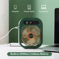 USB Rechargeable Air Conditioning Fan Desk