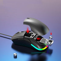 M88 Hollow Wired Wireless Gaming Mouse