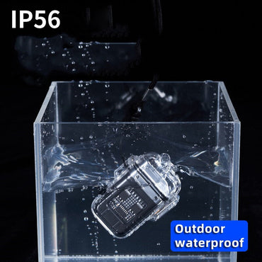 Transparent Shell Double Arc Waterproof Lighter