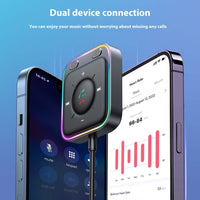 Bluetooth 5.4 Car Kit AUX Audio Receiver