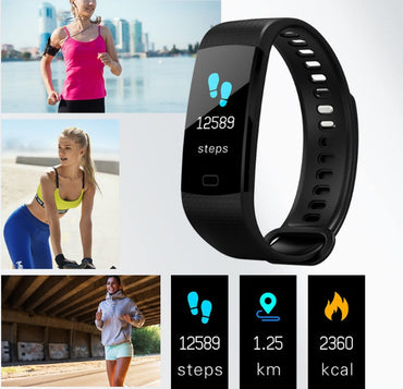 Smart Band Fitness Tracker Heart Rate