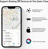 Energy Tracker, 365 Days Battery Life, Suitable For Keys.
