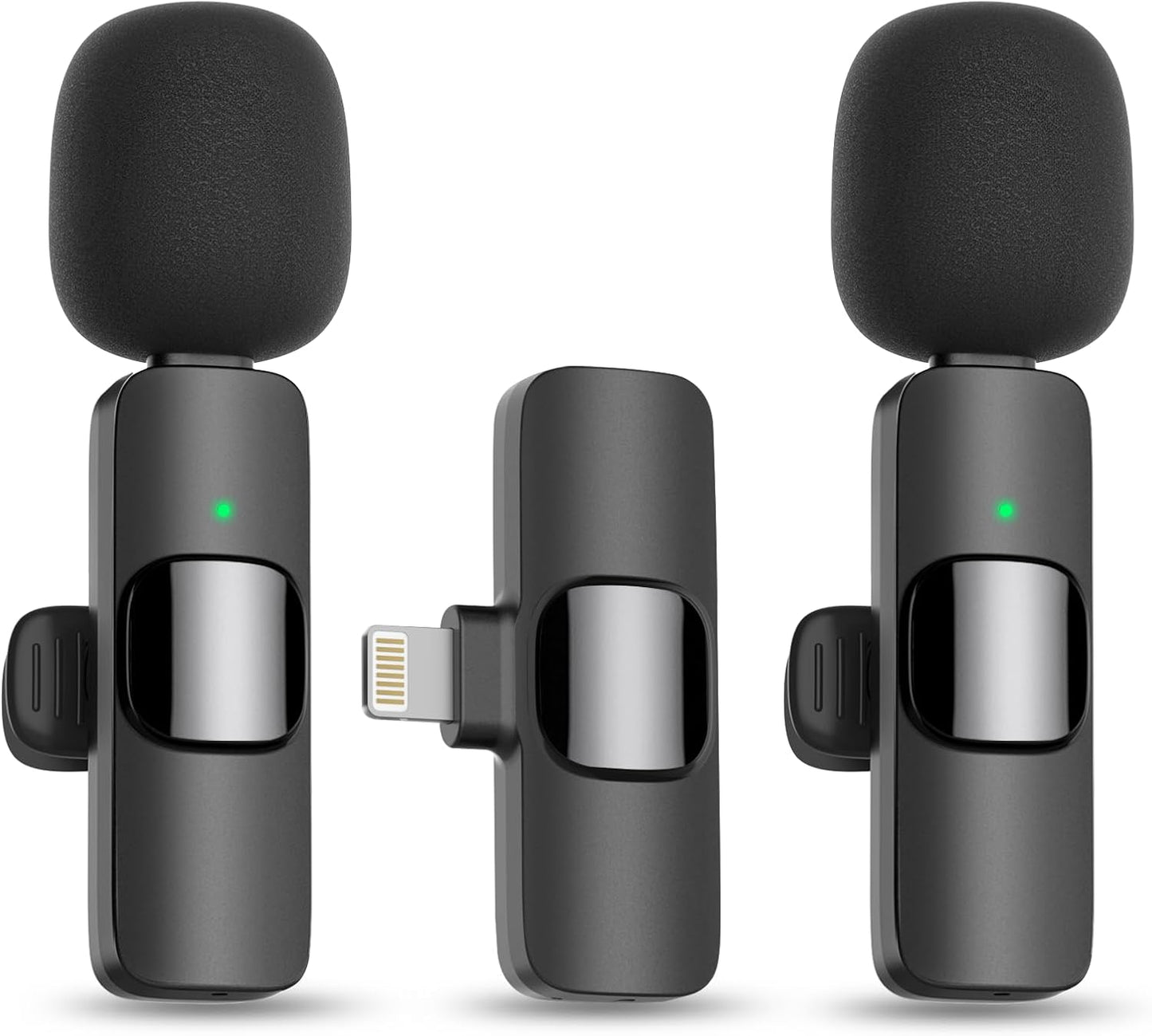 Maybesta Mini Wireless Lavalier Mic – Bluetooth Clip-on