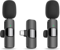 Maybesta Mini Wireless Lavalier Mic – Bluetooth Clip-on