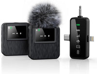 3-in-1 Mini Wireless Mic – iPhone, Android & Camera