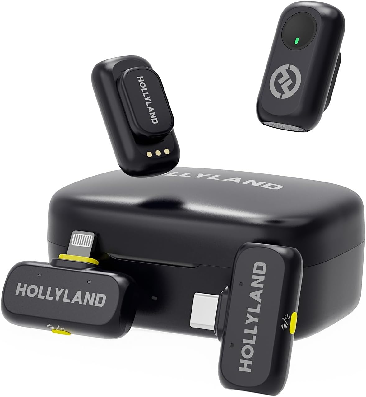 Hollyland Lark A1 Wireless Mini Mic – iPhone & Android