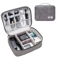 Electronics Organizer Travel Cable Organizer Bag  Case