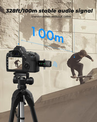 3-in-1 Mini Wireless Mic – iPhone, Android & Camera