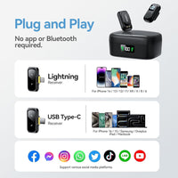 Occiam Mini Wireless Lavalier Mic – iPhone & Android