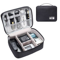 Electronics Organizer Travel Cable Organizer Bag  Case