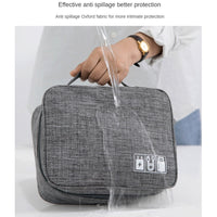 Electronics Organizer Travel Cable Organizer Bag  Case