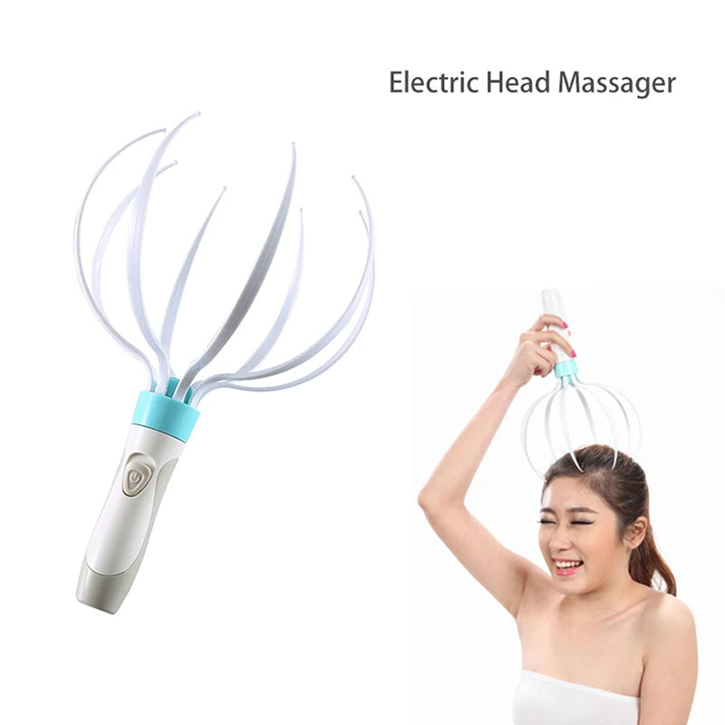 Head Massager Scalp Vibration Massage Eight Claw
