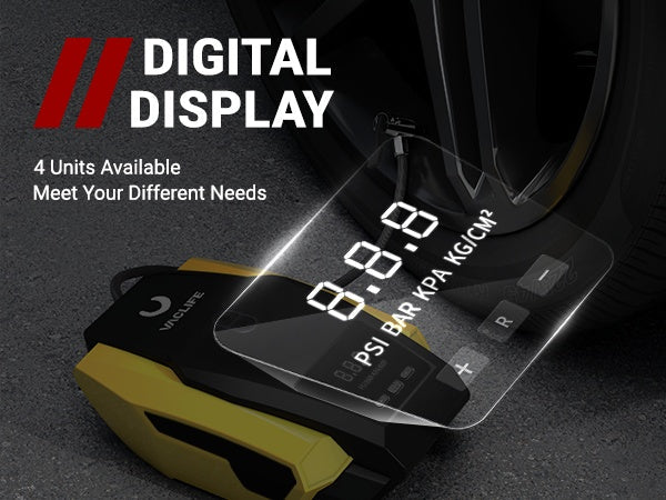 VacLife Air Compressor Tire Inflator