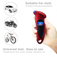 New Digital Tire Pressure Gauge Backlight LCD