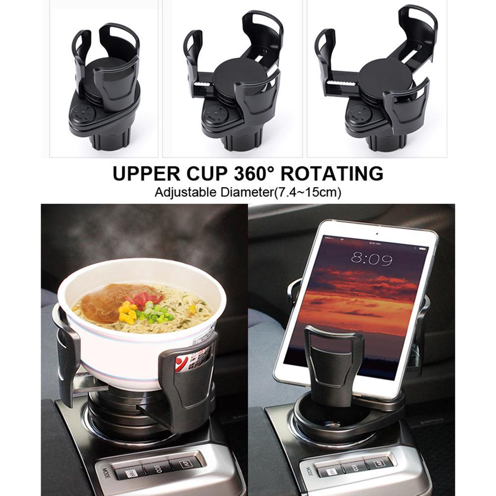 Foldable Car Cup Holder Drinking Bottle