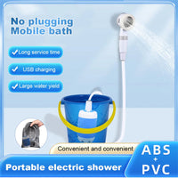 Outdoor Camping Shower Portable Electric Shower