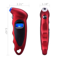 New Digital Tire Pressure Gauge Backlight LCD