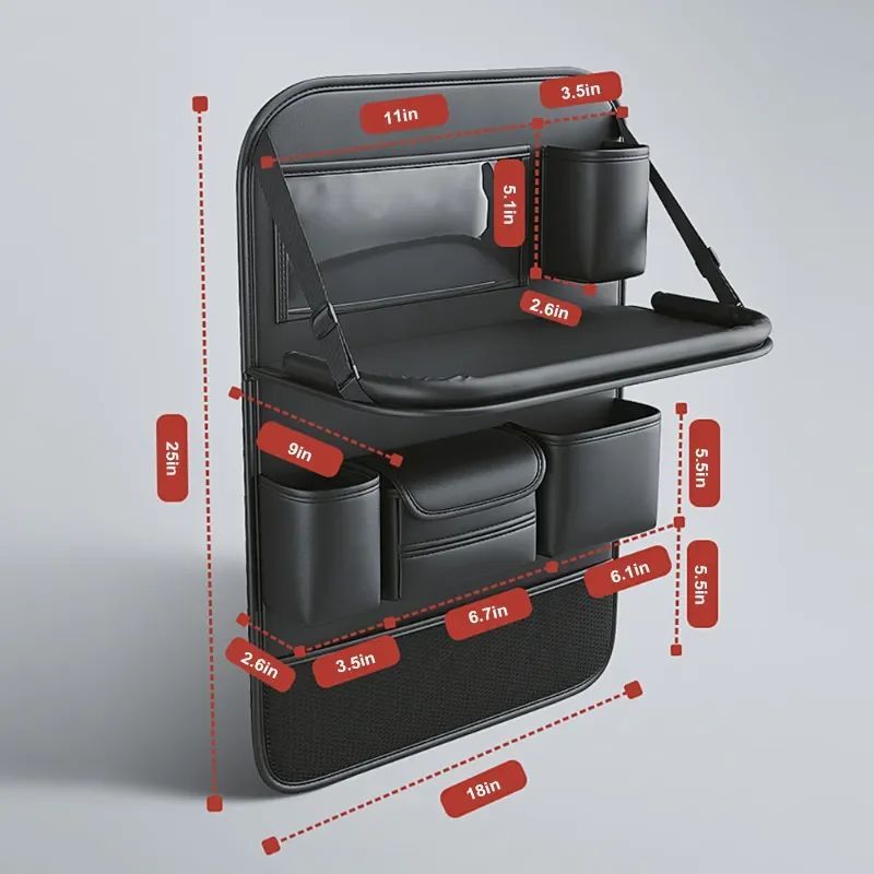 Car Seat Storage Bag Auto Back Seat Back Organizer