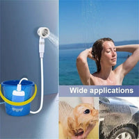 Outdoor Camping Shower Portable Electric Shower