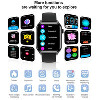 Smartwatch Fitness Tracker Heart Rate Waterproof