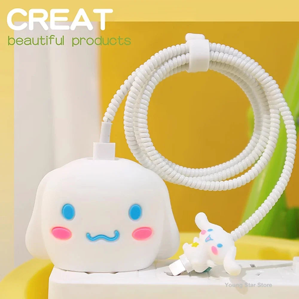 USB Cable Charger Protective Cover Anti-break