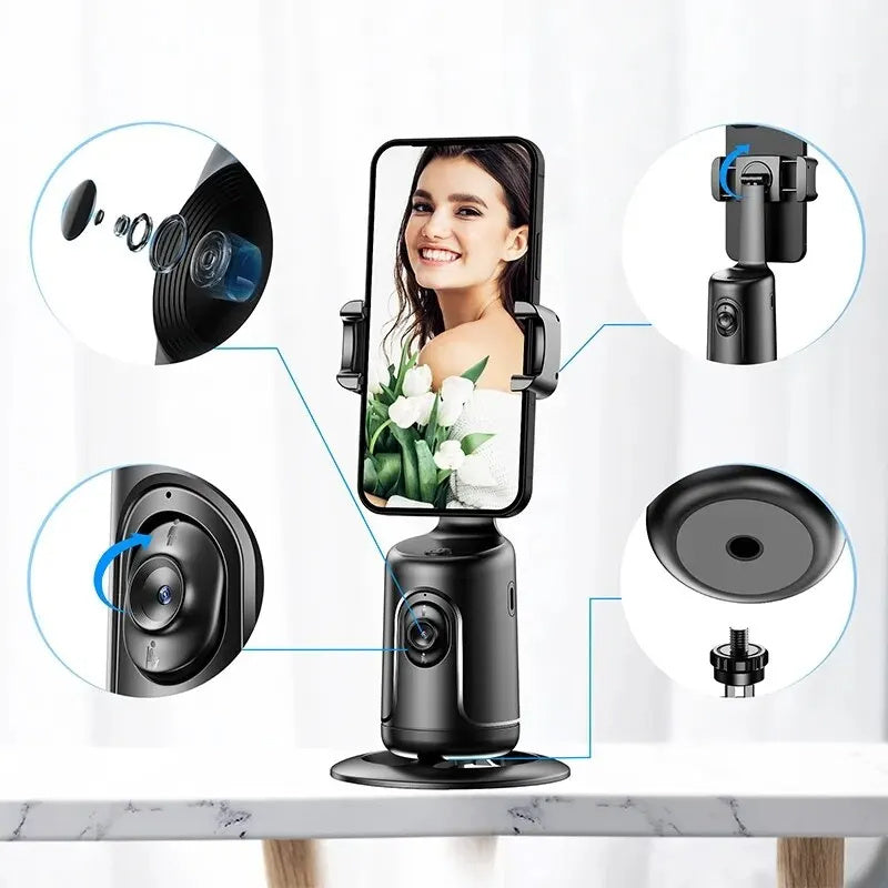 360 Auto Gimbal AI Smart Gimbal Face Tracking