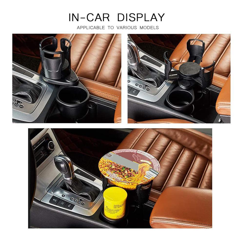 Foldable Car Cup Holder Drinking Bottle