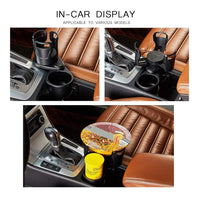 Foldable Car Cup Holder Drinking Bottle