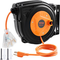 VEVOR 30FT Retractable Extension Cord Reel